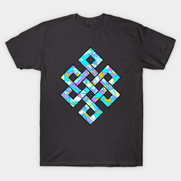 Tibetan Endless Knot mk1 by Stickernomicon